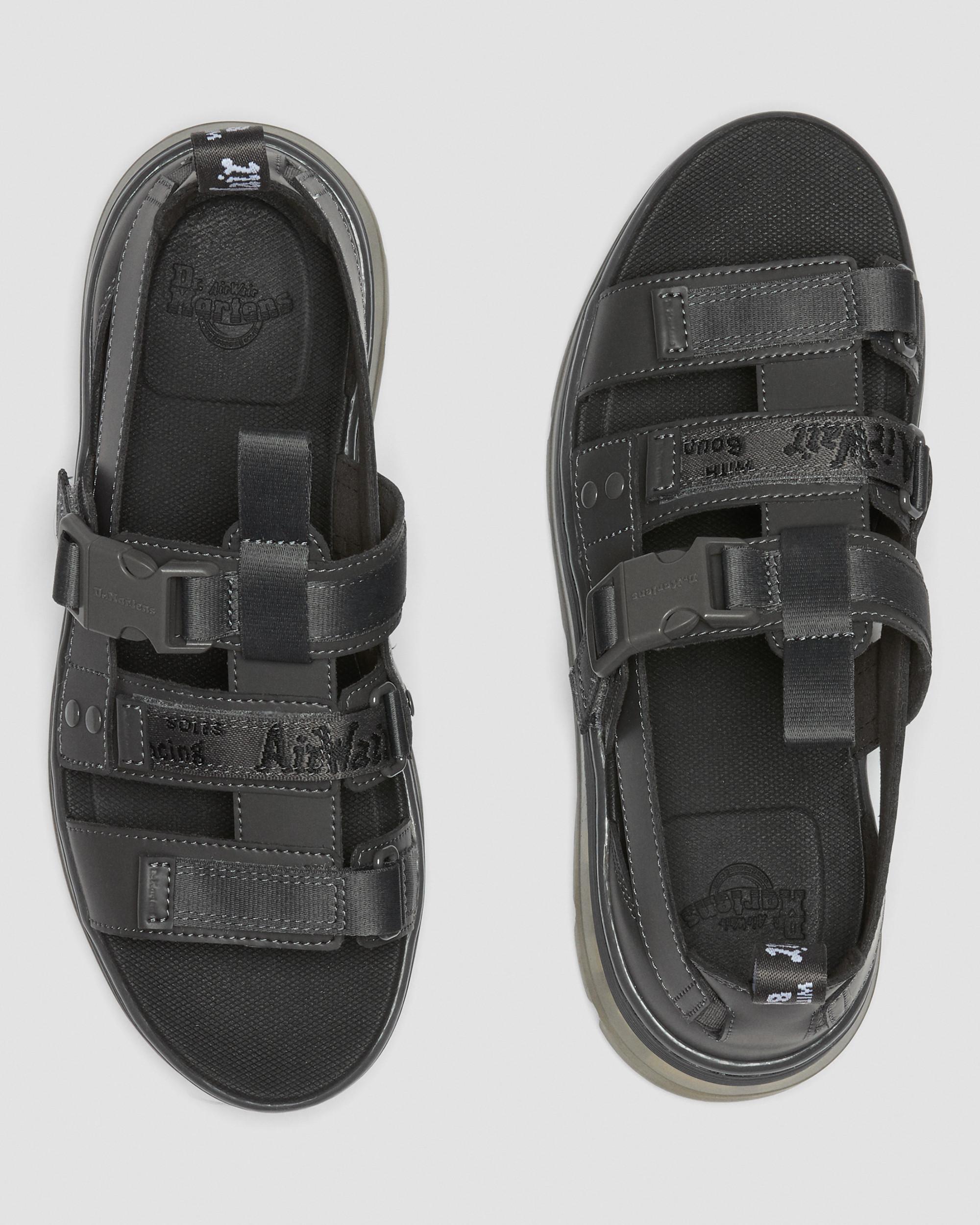 Pearson Iced Casual Sandals in GUNMETAL | Dr. Martens™