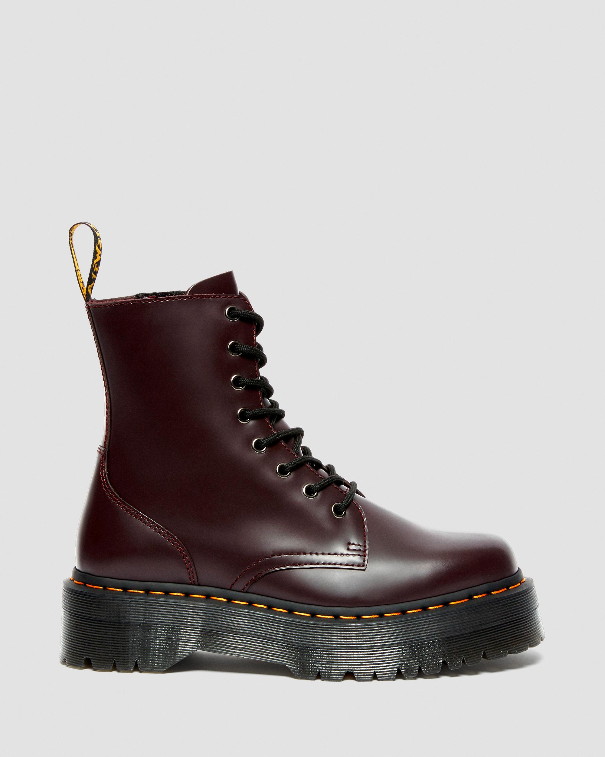 Dr.Martens JADONMAX バーガンディ UK6 25cm Jadon Burgundy Smooth