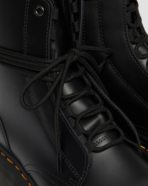 Jarrick Smooth Leather Platform Boots in Black | Dr. Martens Jarrick Smooth Leather Platform Boots in Black | Dr. Martens