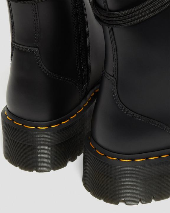 Jarrick Smooth Leather Platform Boots in Black | Dr. Martens Jarrick Smooth Leather Platform Boots in Black | Dr. Martens