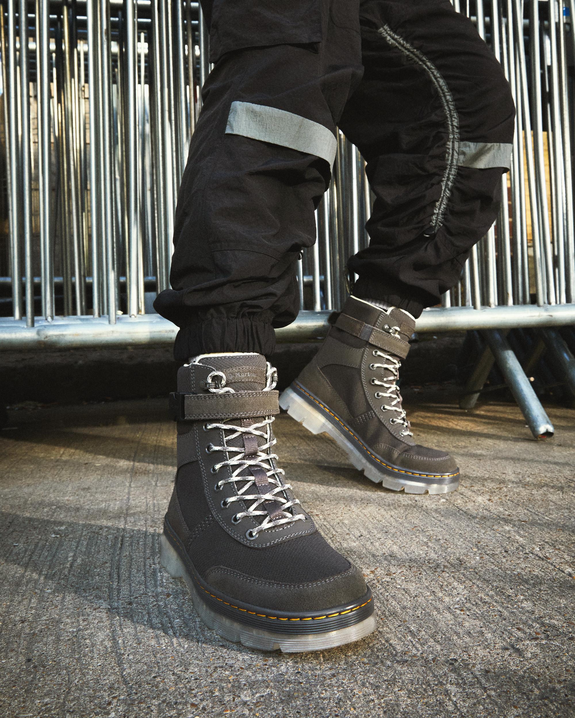 Combs Tech Iced Casual Boots in GUNMETAL | Dr. Martens™