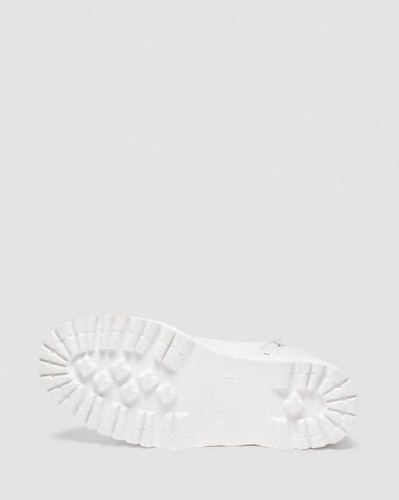 Vegan Jadon II Boot Kemble Mono Platforms in White | Dr. Martens Vegan Jadon II Boot Kemble Mono Platforms in White | Dr. Martens