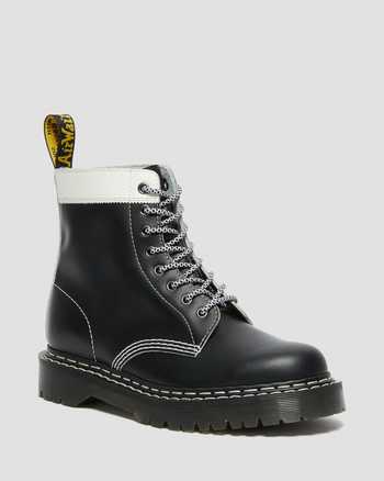 1460 Pascal Bex Leather Contrast Lace Up Boots