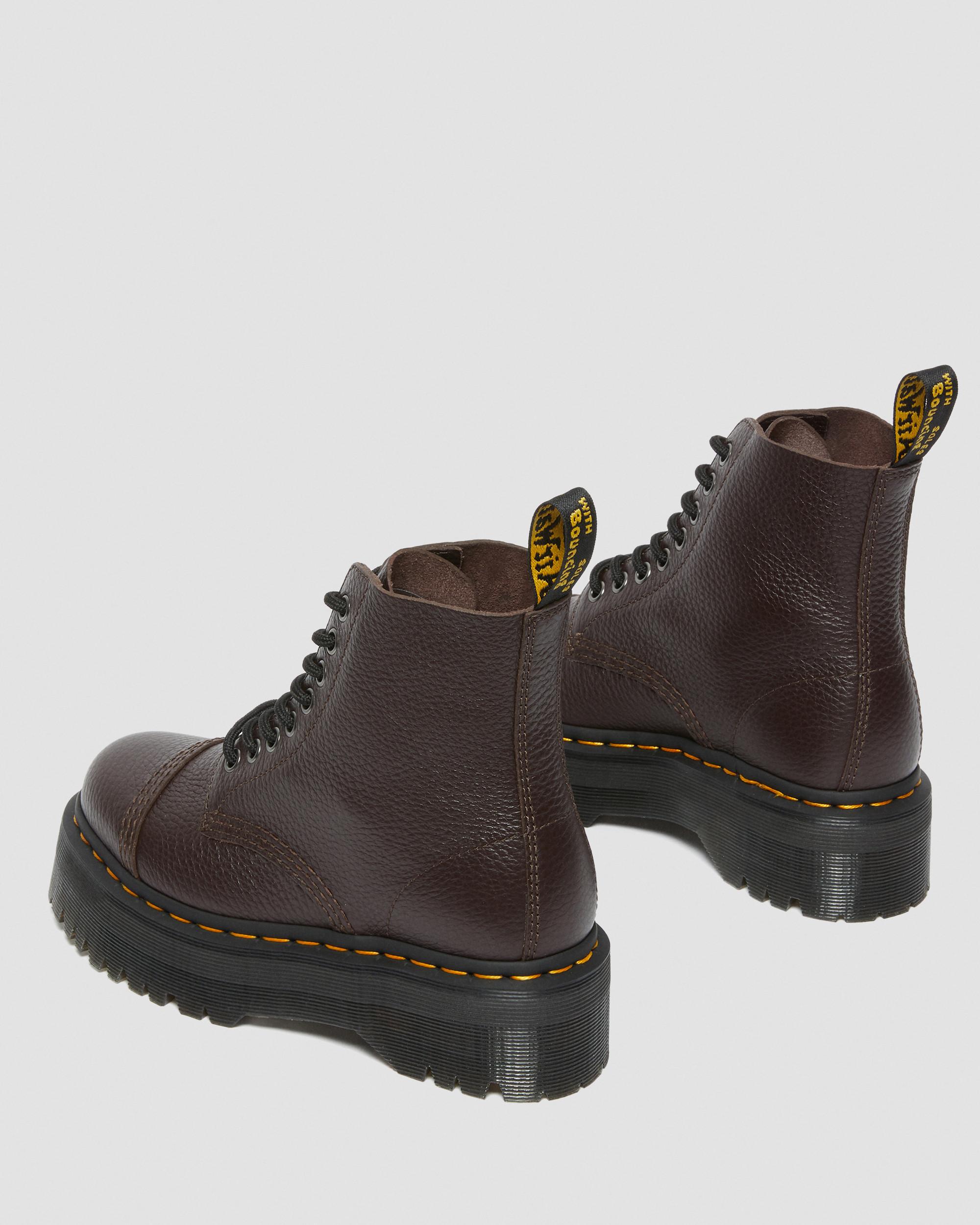 Sinclair Soft Leather Platform Boots