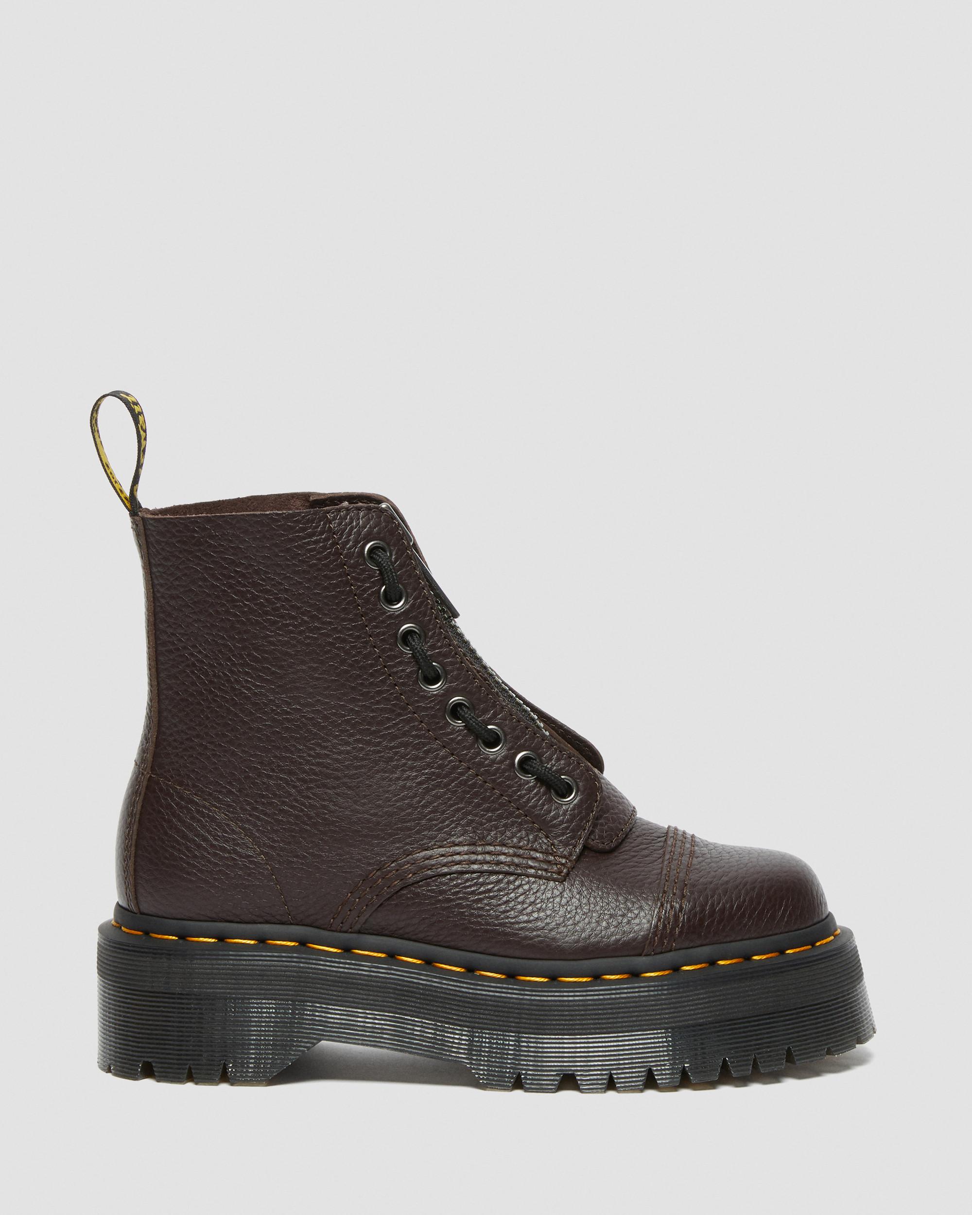 Sinclair Soft Leather Platform Boots
