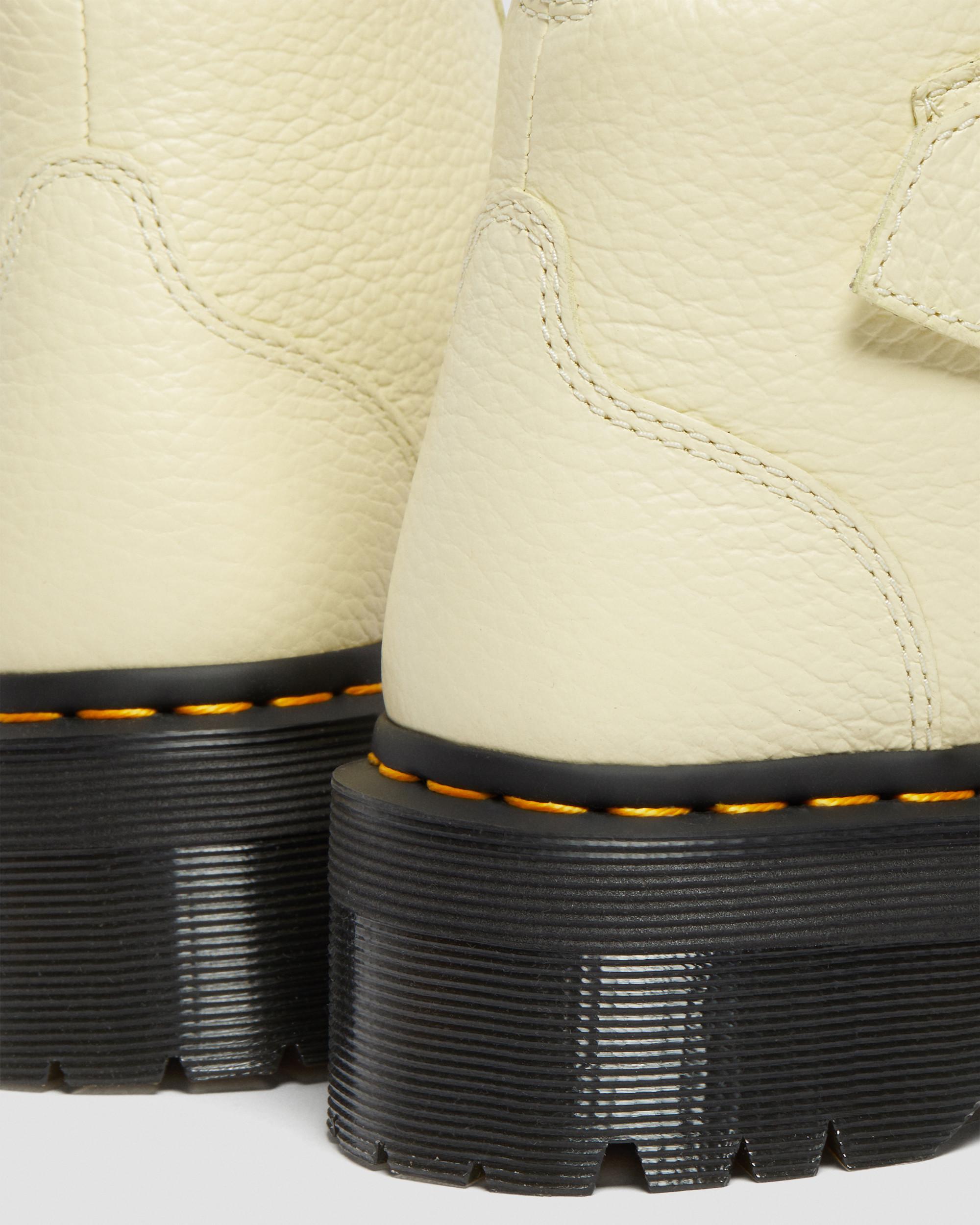 Stivali platform di pelle Devon Heart
