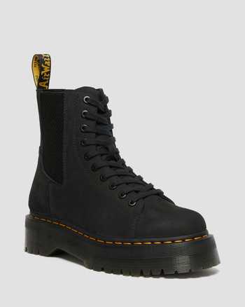 Jadon Boot Nubuck Leather Platforms