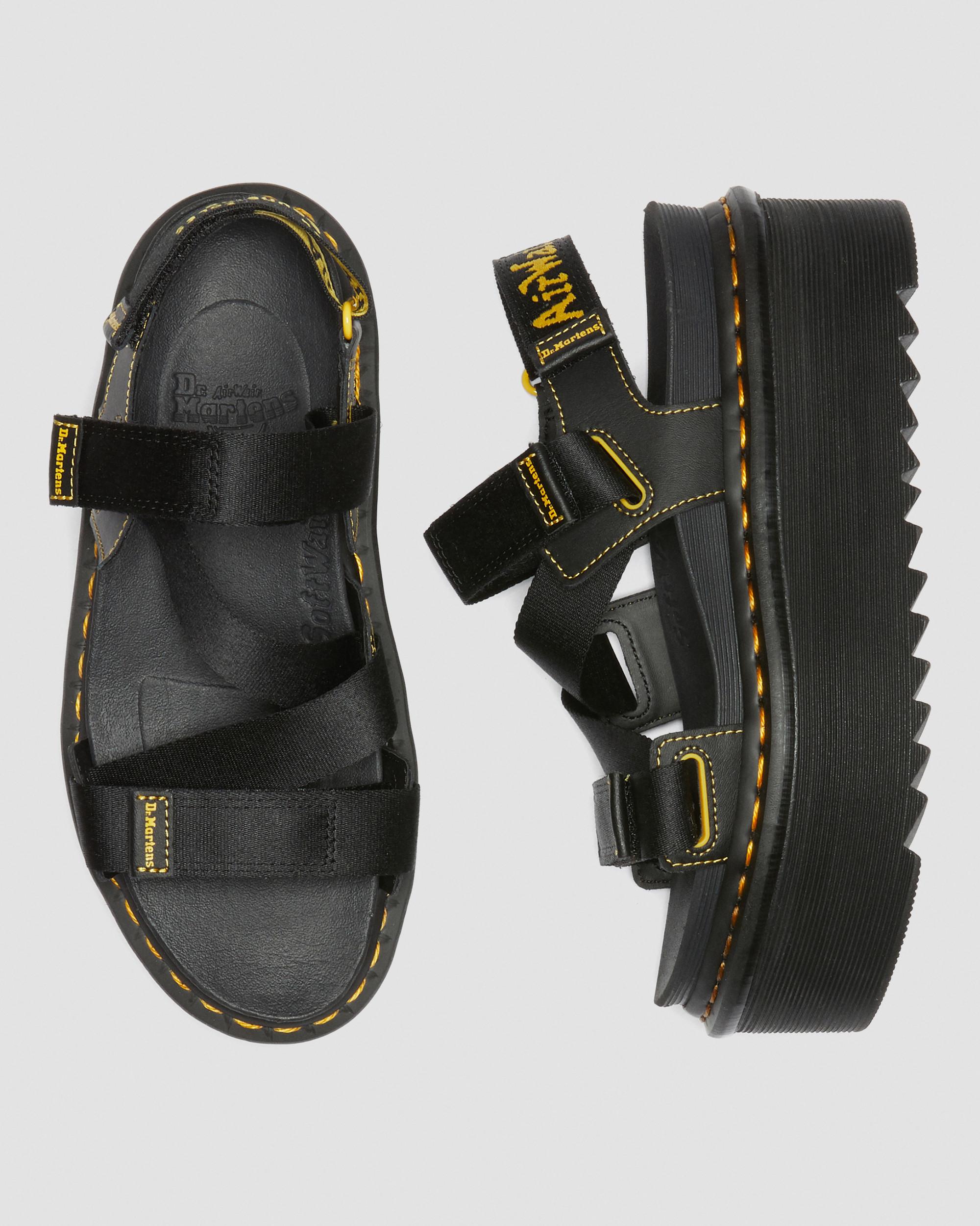 Kimber Logo Webbing Strap Sandals | Dr. Martens