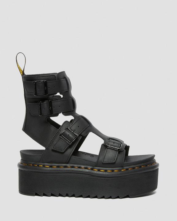 Giavanna Leather Platform Gladiator SandalsGiavanna Leather Platform Gladiator Sandals Dr. Martens