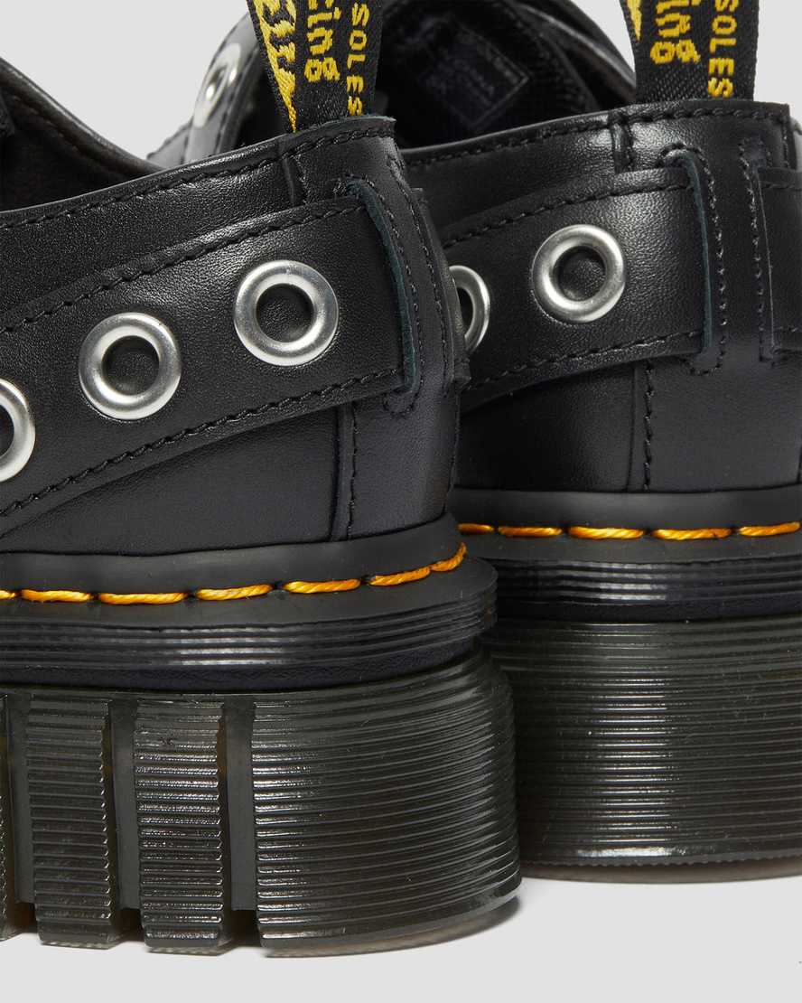 Audrick Hardware Leather Platform ShoesAudrick Hardware Leather Platform Shoes | Dr Martens