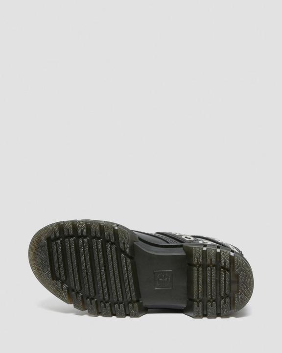 Audrick Hardware Leren Platform LaarzenAudrick Hardware Leren Platform Laarzen Dr. Martens