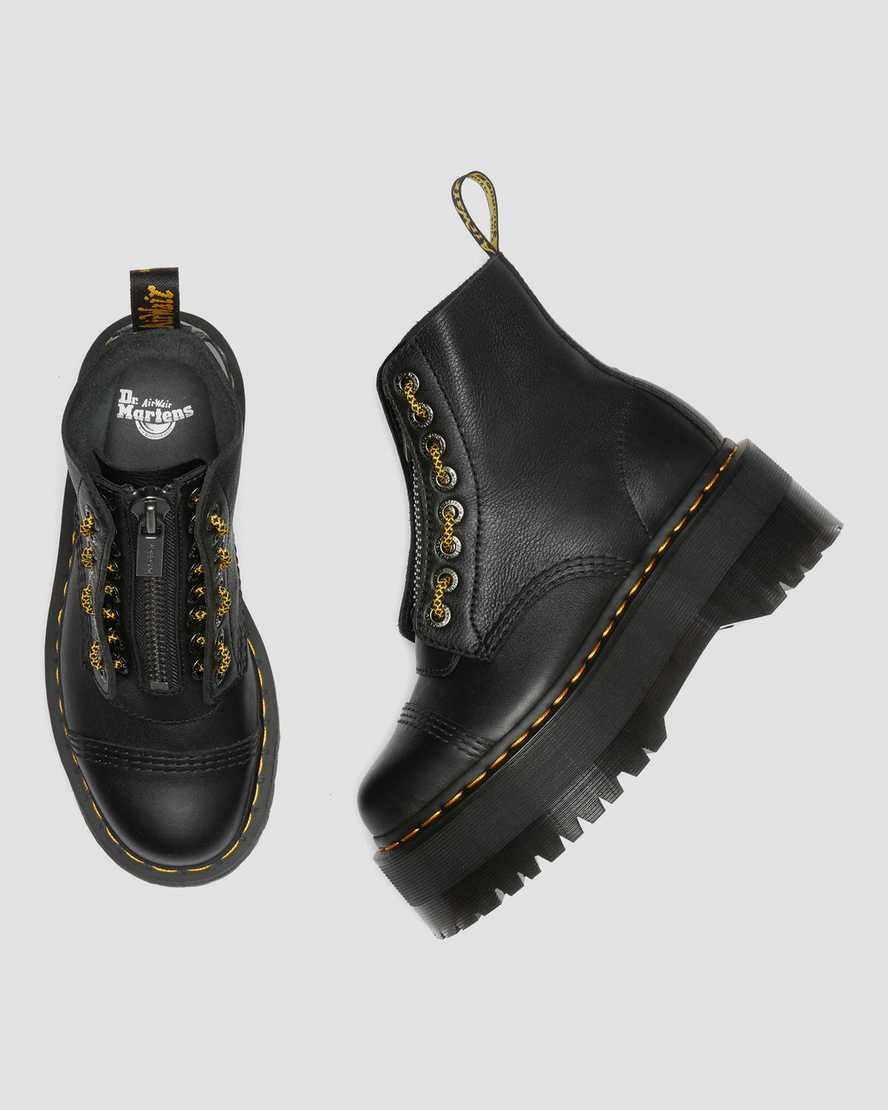 Sinclair Max Pisa Leather Platform Boots BlackSinclair Max Pisa Leather Platform Boots Dr. Martens