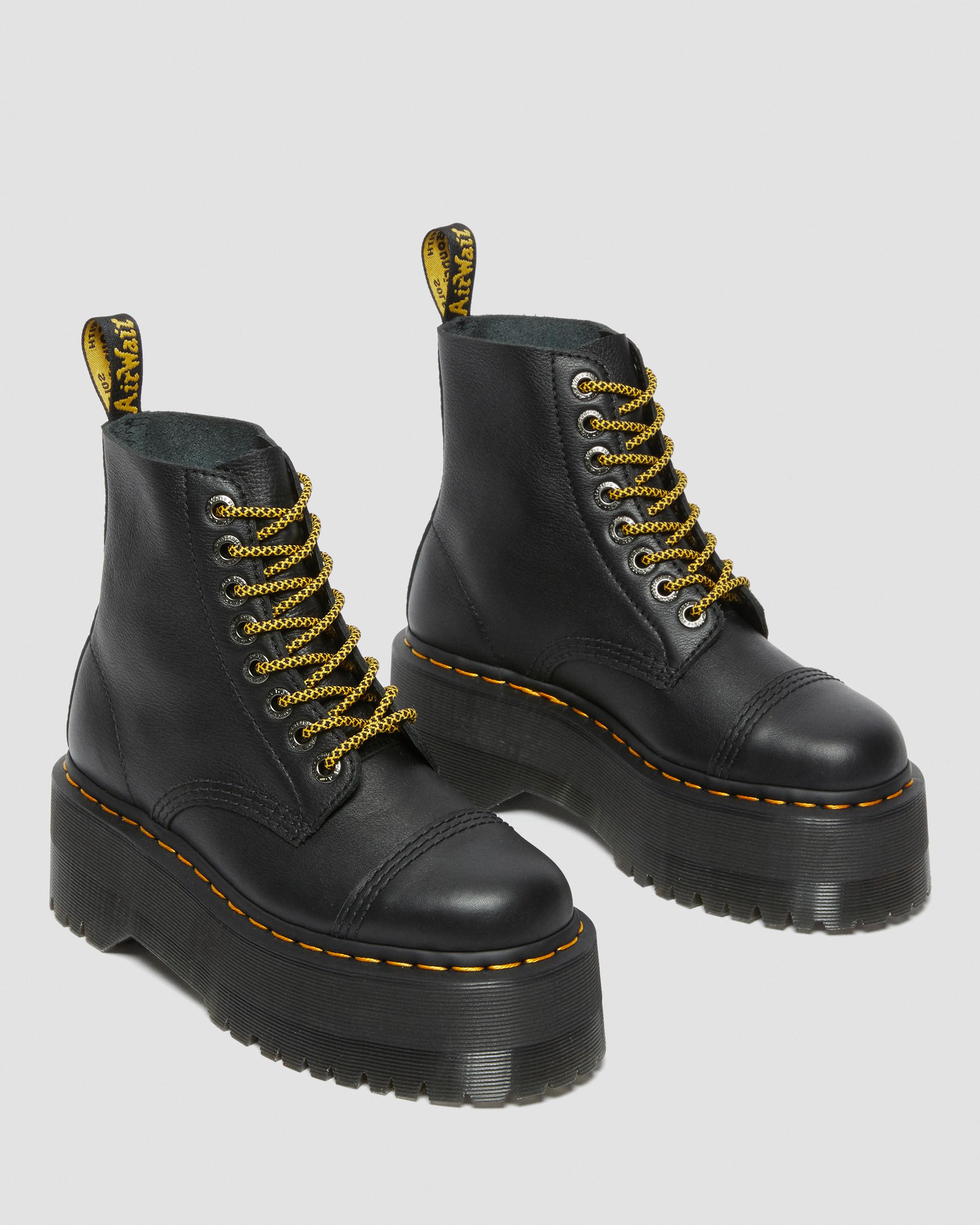 Sinclair Max Women's Platform Boots in Black
