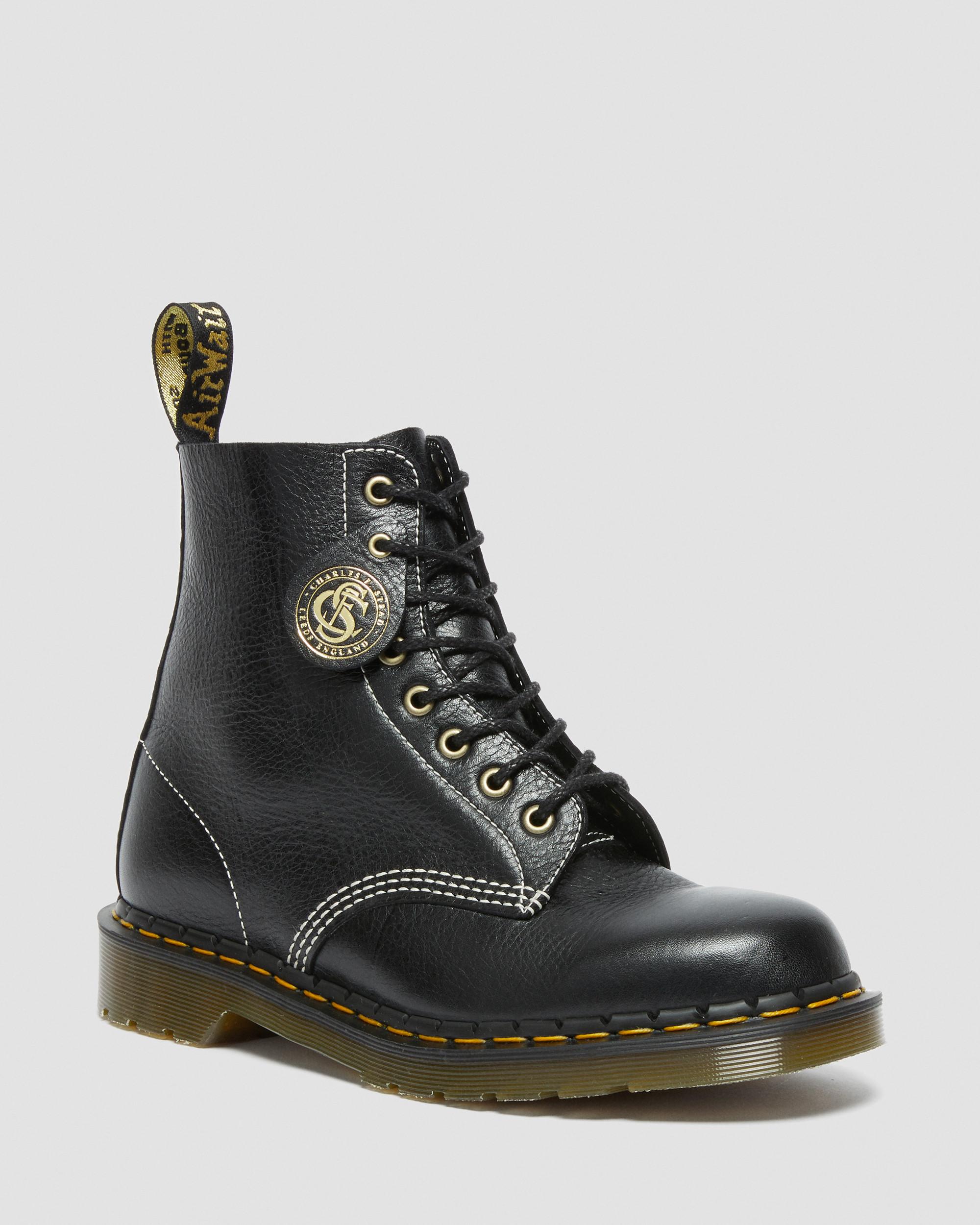 DR MARTENS 1460 Pascal Made in England Classic Leather Lace Up Boots