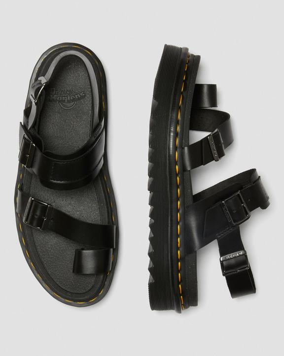 Fynn Leather Strap Sandals | Dr. Martens