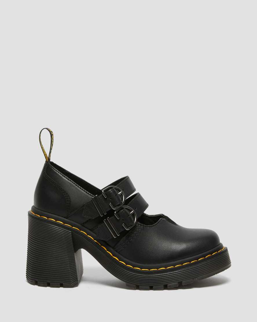Eviee Sendal Leather Heeled ShoesEviee Sendal Leather Heeled Shoes Dr. Martens