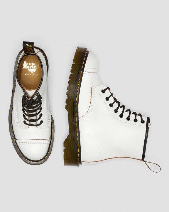 1460 Bex Made in England Toe Cap Leather Lace Up Boots1460 Bex Toe Cap Boots Dr. Martens