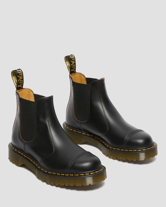2976 Bex Made in England Toe Cap Chelsea Boots in Black | Dr 2976 Bex Made in England Toe Cap Chelsea Boots in Black | Dr
