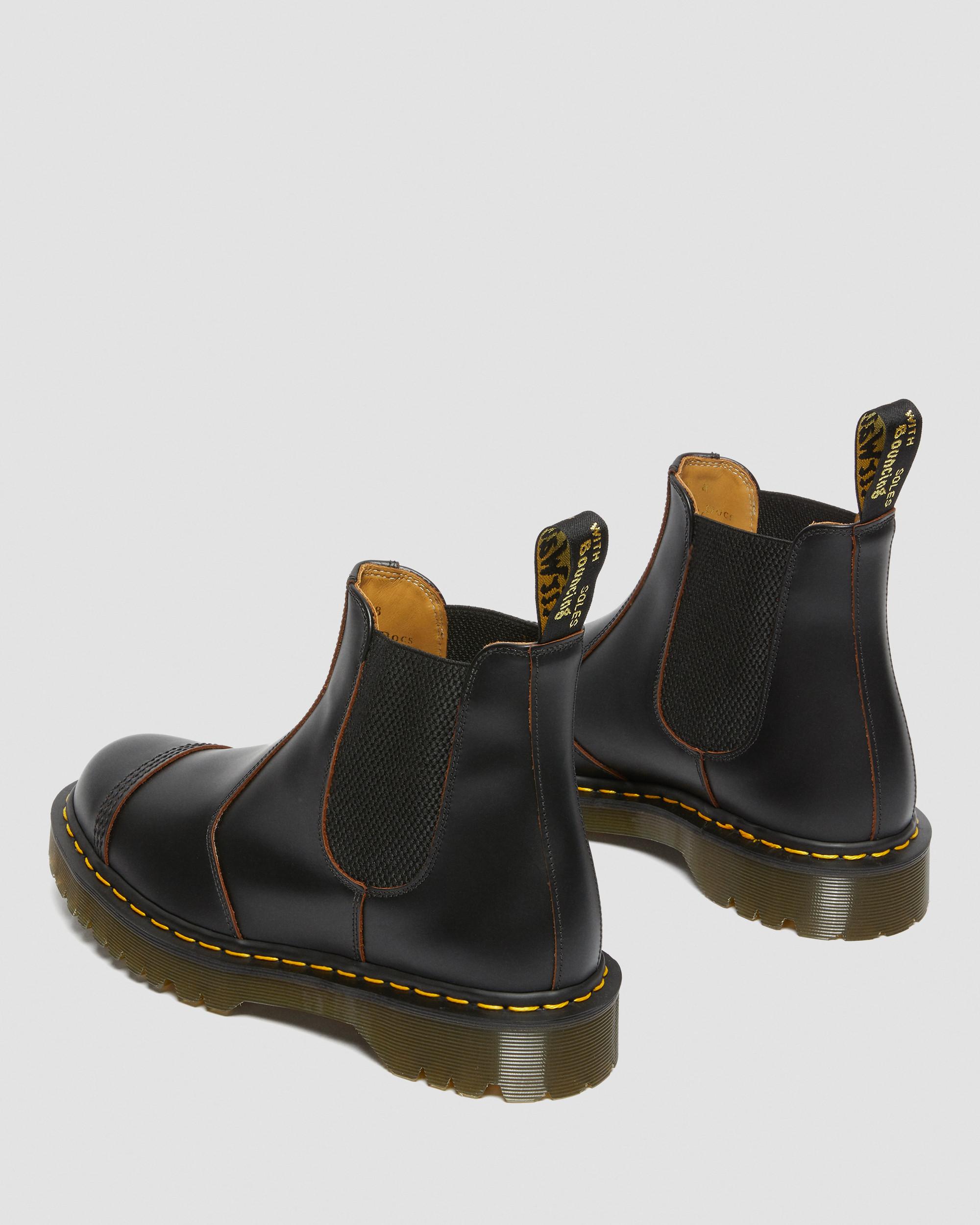 2976 Bex Made in England Toe Cap Chelsea Boots in BLACK | Dr. Martens™