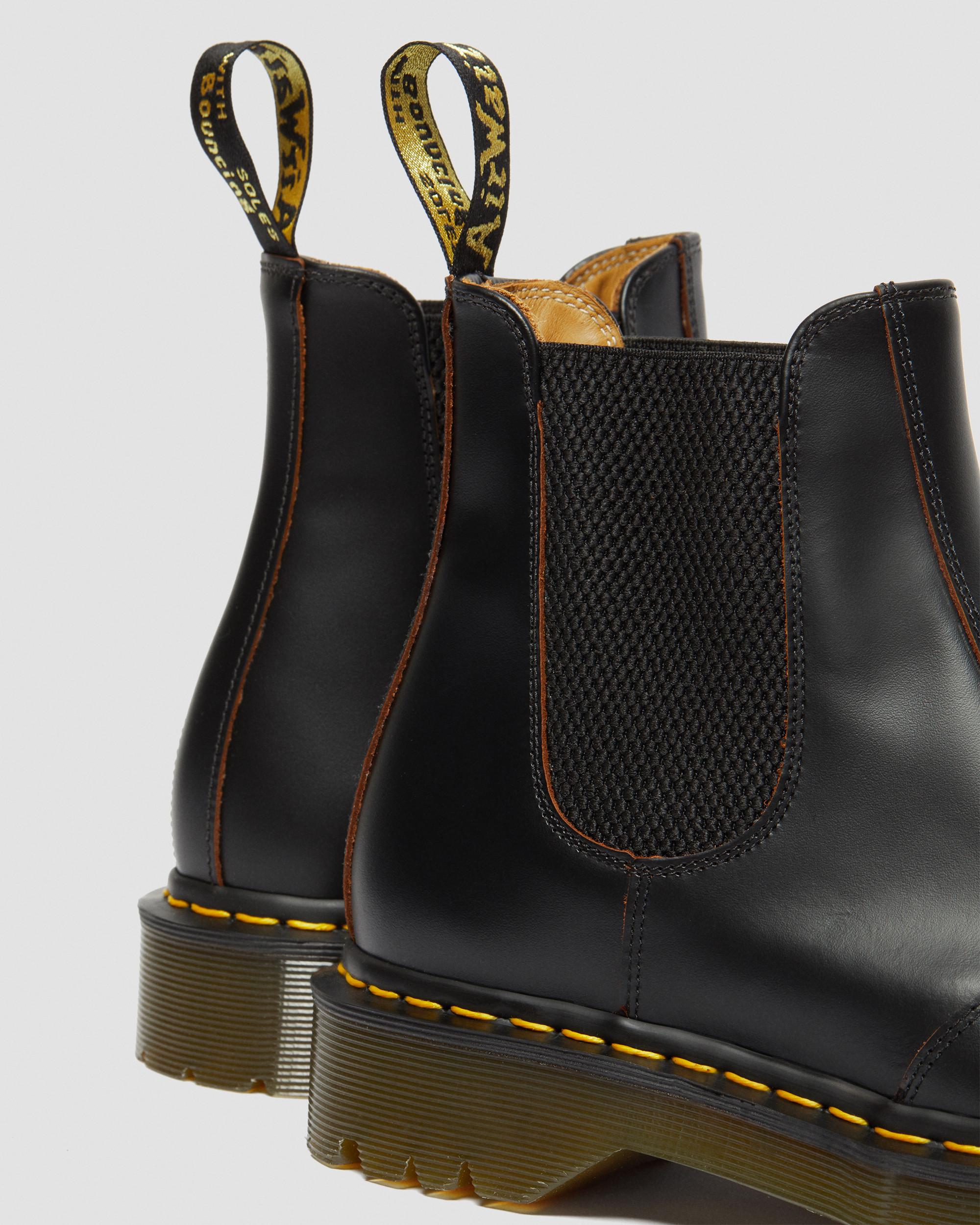 2976 Bex Made in England Toe Cap Chelsea Boots in BLACK | Dr. Martens™