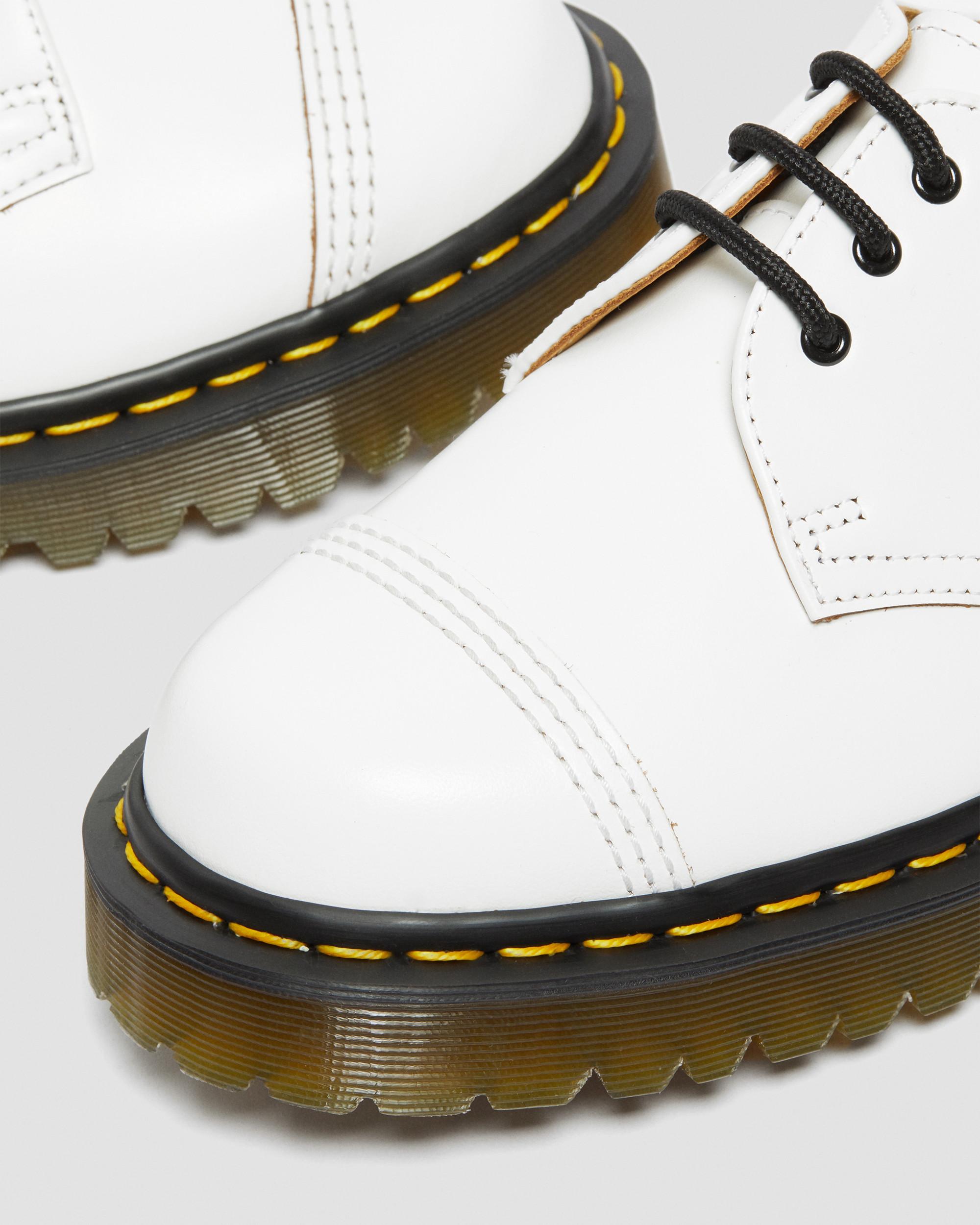 1461 Bex Made in England Toe Cap Oxford Shoes in WHITE | Dr. Martens™