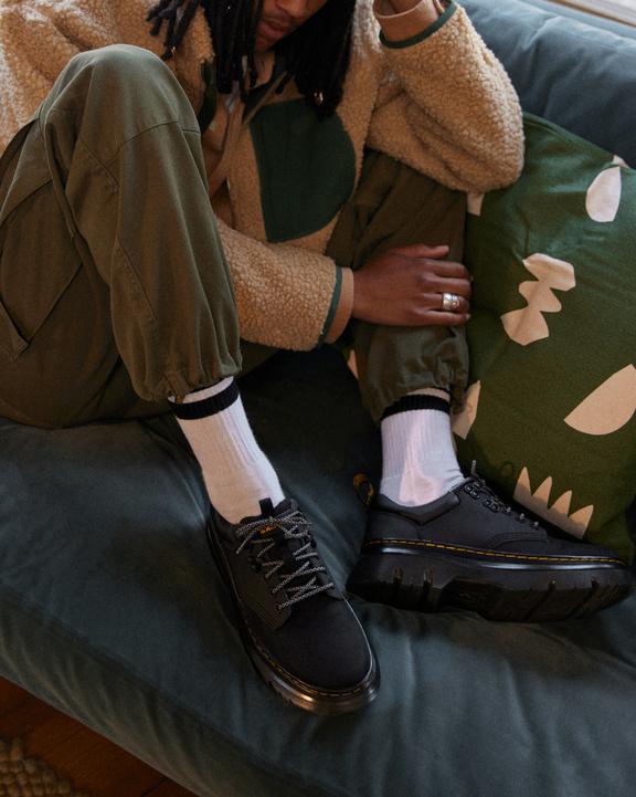 Tarik Lo Utility Shoes in Black | Dr. Martens Tarik Lo Utility Shoes in Black | Dr. Martens