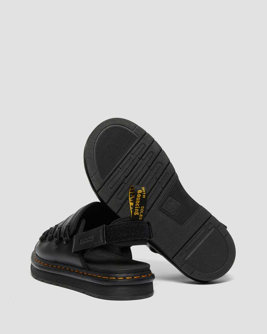 Shop Dr. Martens' Mura Suicoke Leather Sandals In Black
