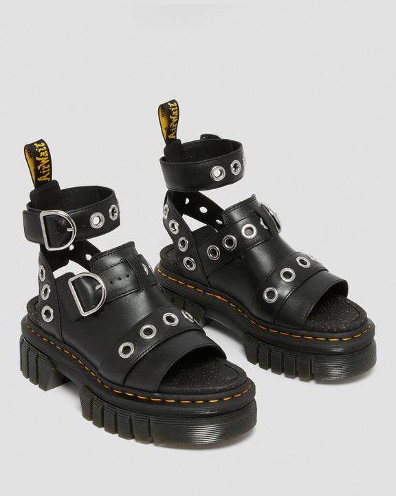 Sandali platform Ricki Hardware Nappa Lux in pelleSandali platform Ricki Hardware Nappa Lux in pelle Dr. Martens