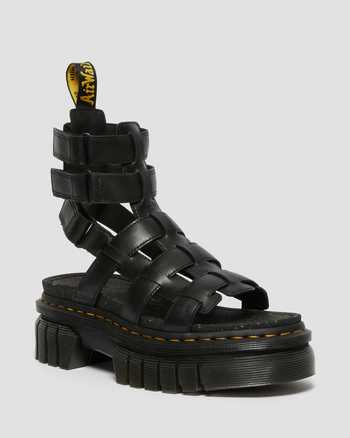Ricki Gladiator-plattformssandaler i Nappa Lux-läder