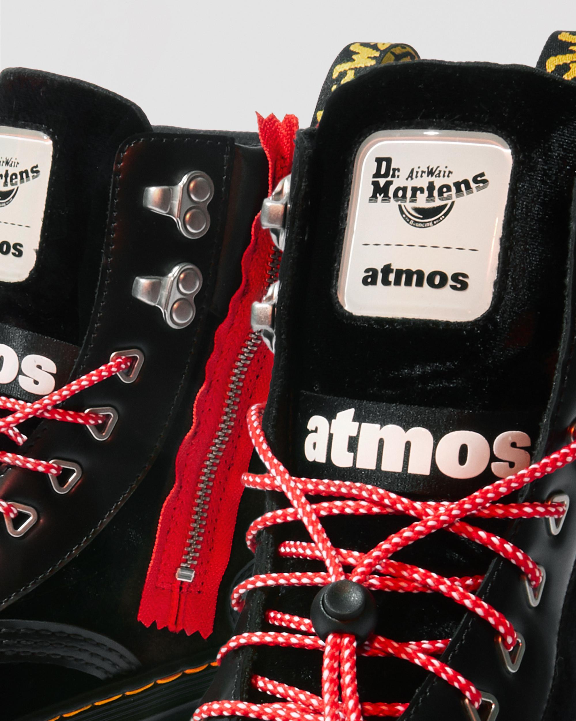 DR MARTENS Tarik Atmos Zip Velvet & Leather Utility Boots​