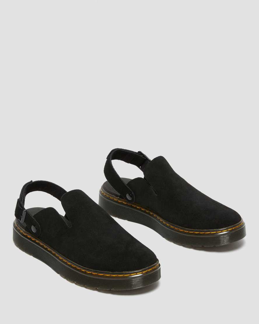 Carlson Suede Mules BlackCarlson Suede Mules Dr. Martens