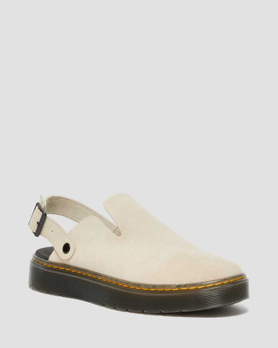 Dr. Martens Carlson Suede Casual Slingback Mules Sandals