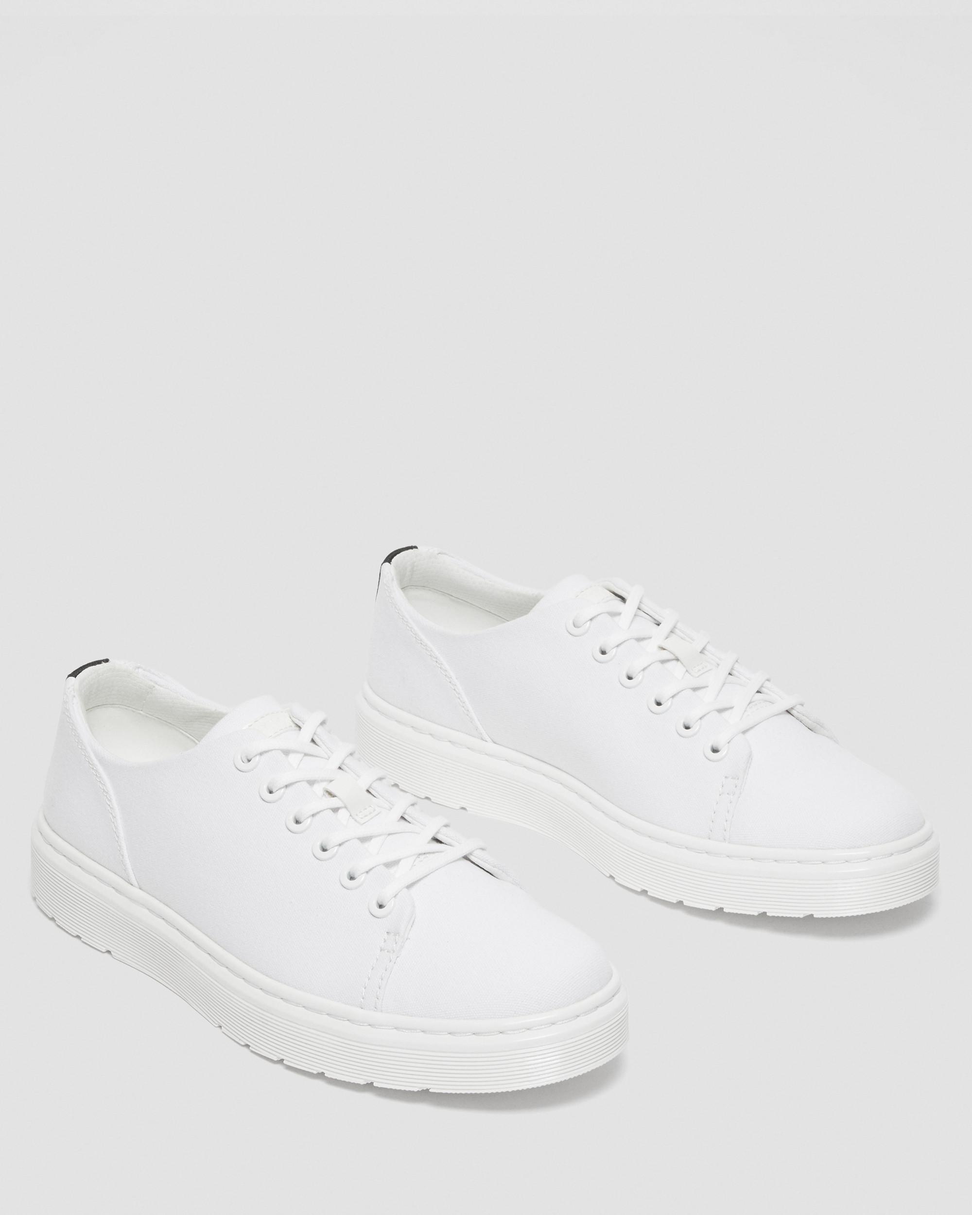 Dante Canvas Casual Shoes in White | Dr. Martens