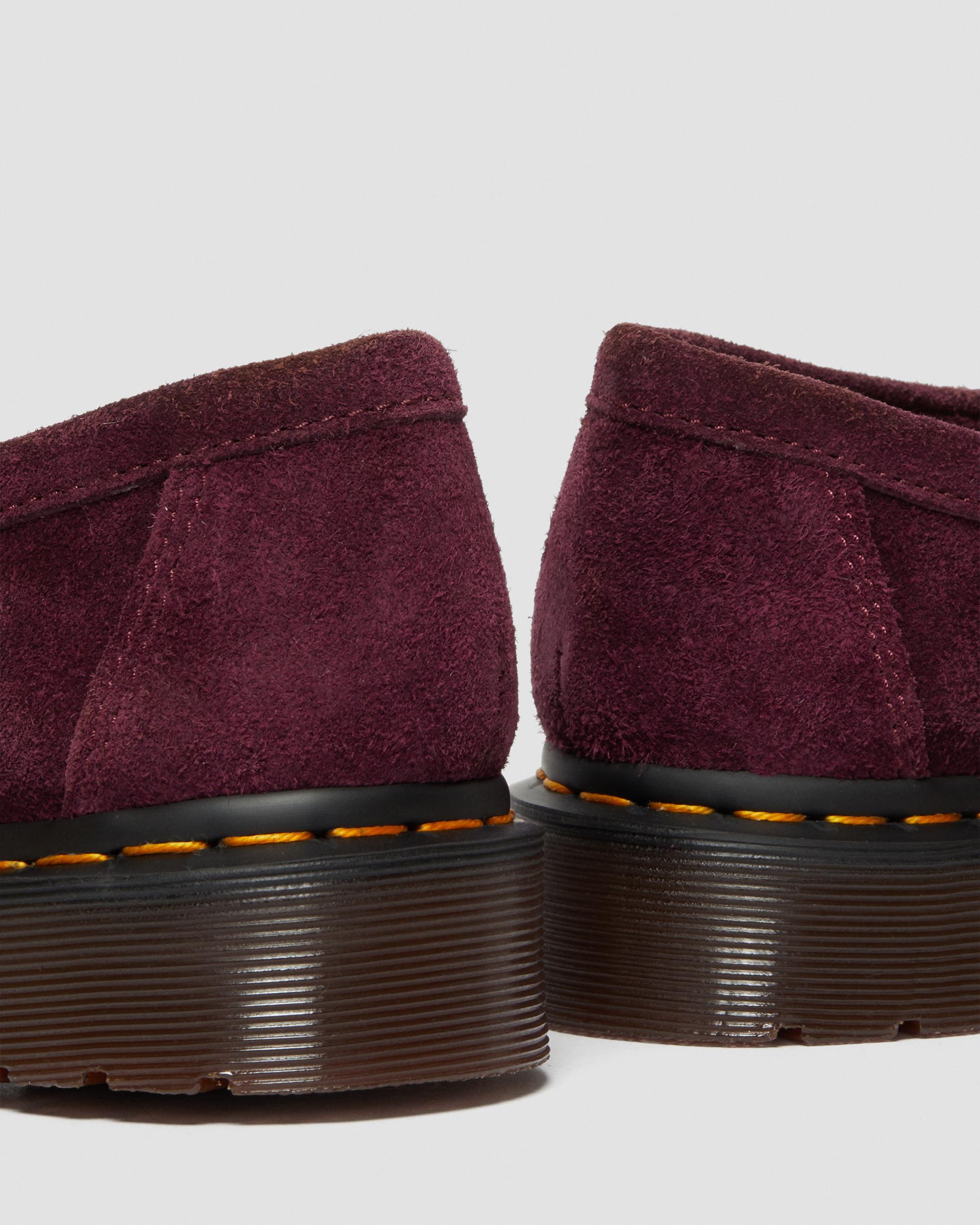 Snaffle Suede Loafers in Plum