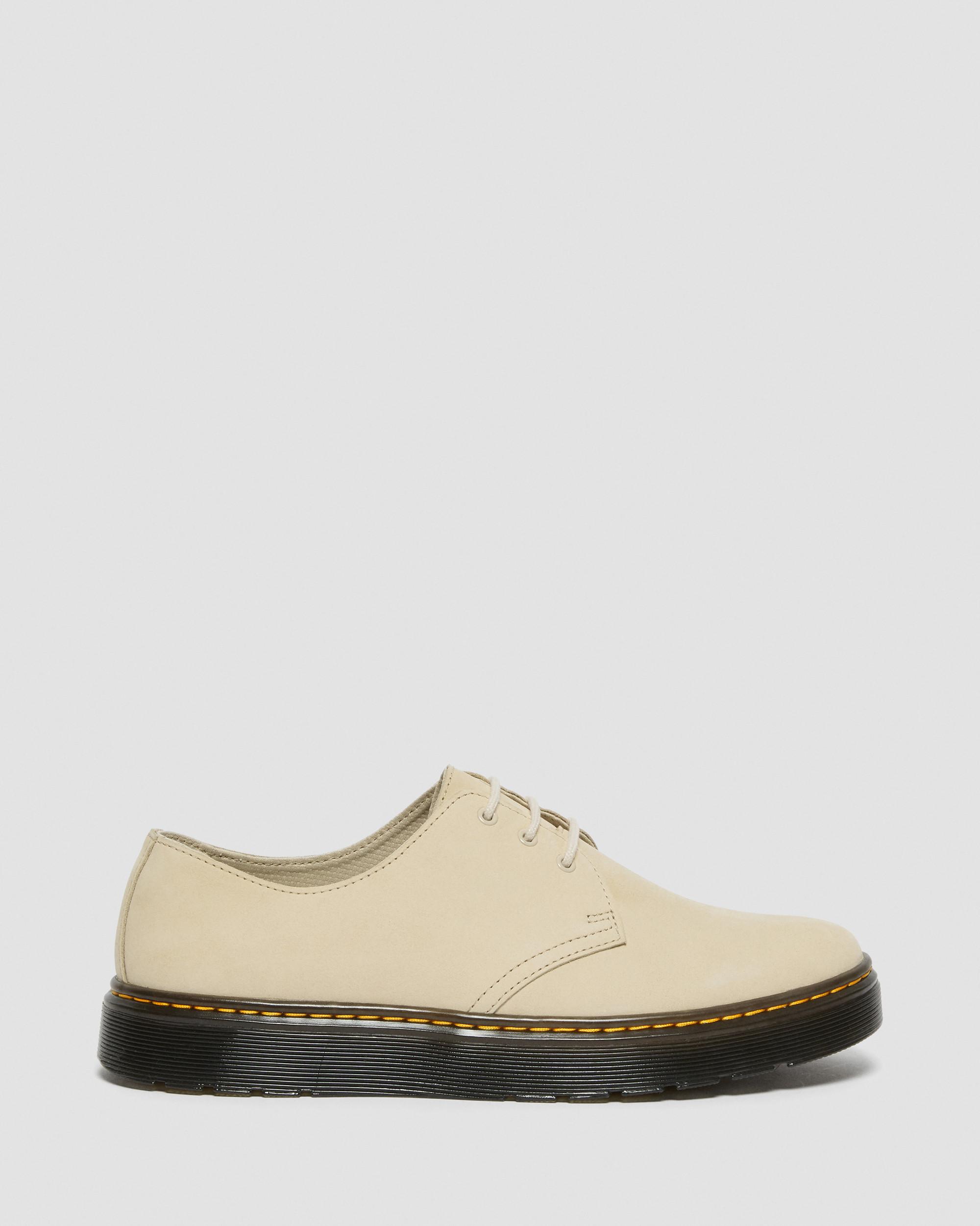 Thurston Lo Leather Shoes in Sand | Dr. Martens
