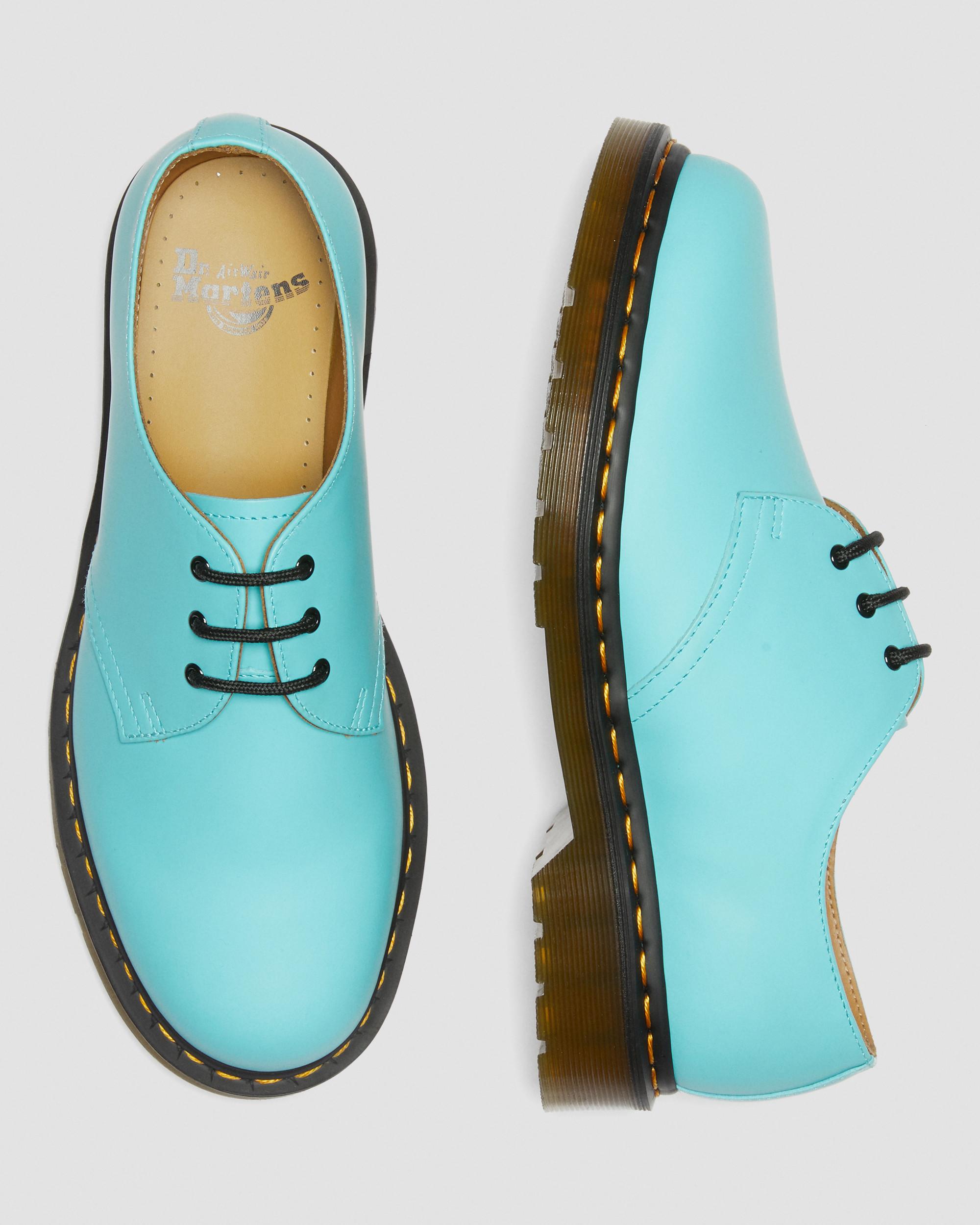 1461 Smooth Leather Oxford Shoes in TURQUOISE BLUE | Dr. Martens™