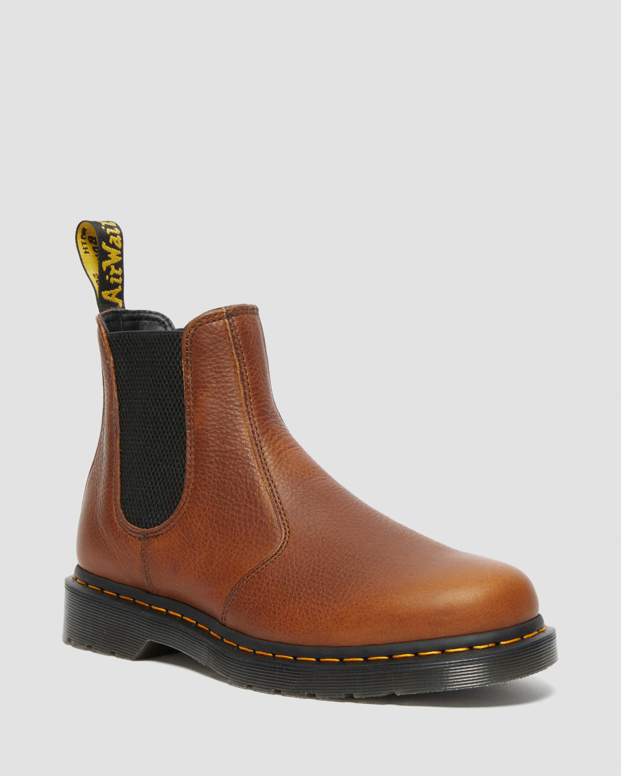 2976 Ambassador Leather Chelsea Boots in CASHEW | Dr. Martens™