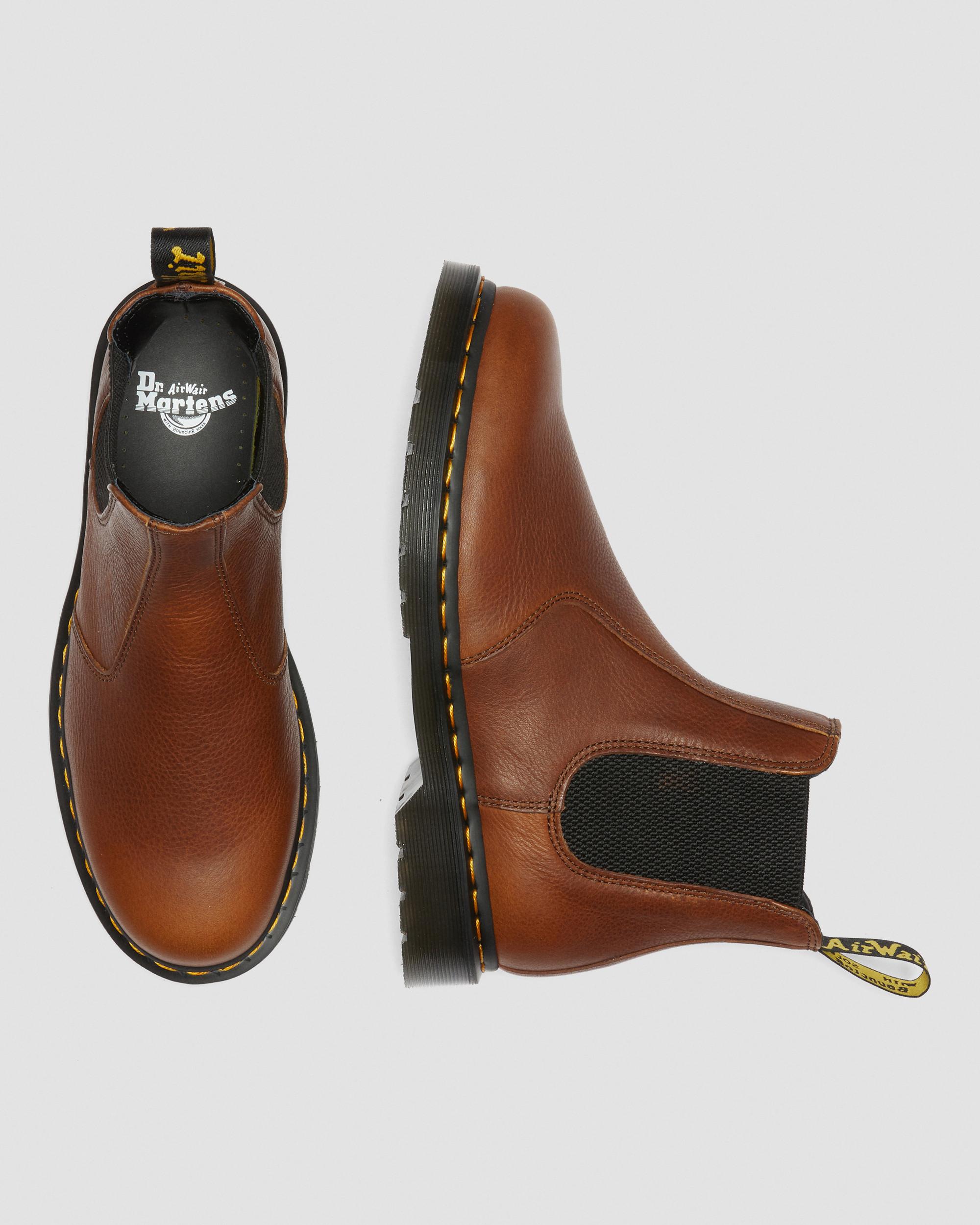 2976 Ambassador Leather Chelsea Boots in Cashew | Dr. Martens display picture 3