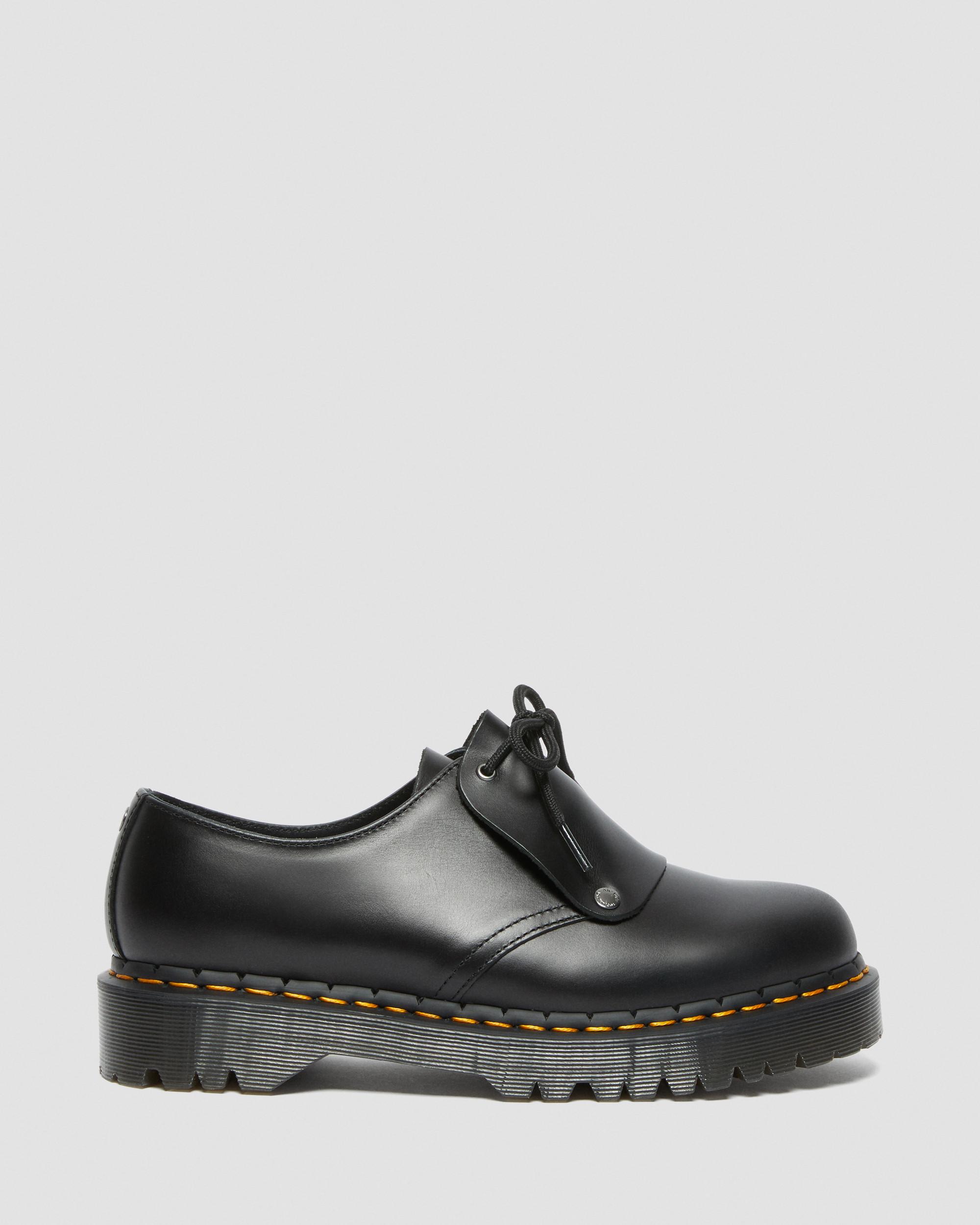 1461 Bex Brando Leather Oxford Shoes in Black Brando | Dr. Martens 