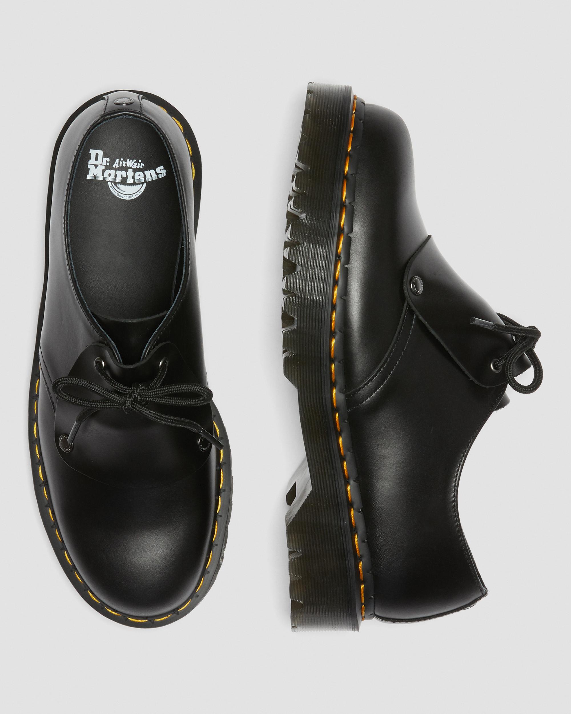 Dr. Martens Black Brando Leather Oxford Preppy British Men\'s Shoes Size‎ 8 1461 Bex Brando Leather Oxford Shoes in Black Brando | Dr  main image 4