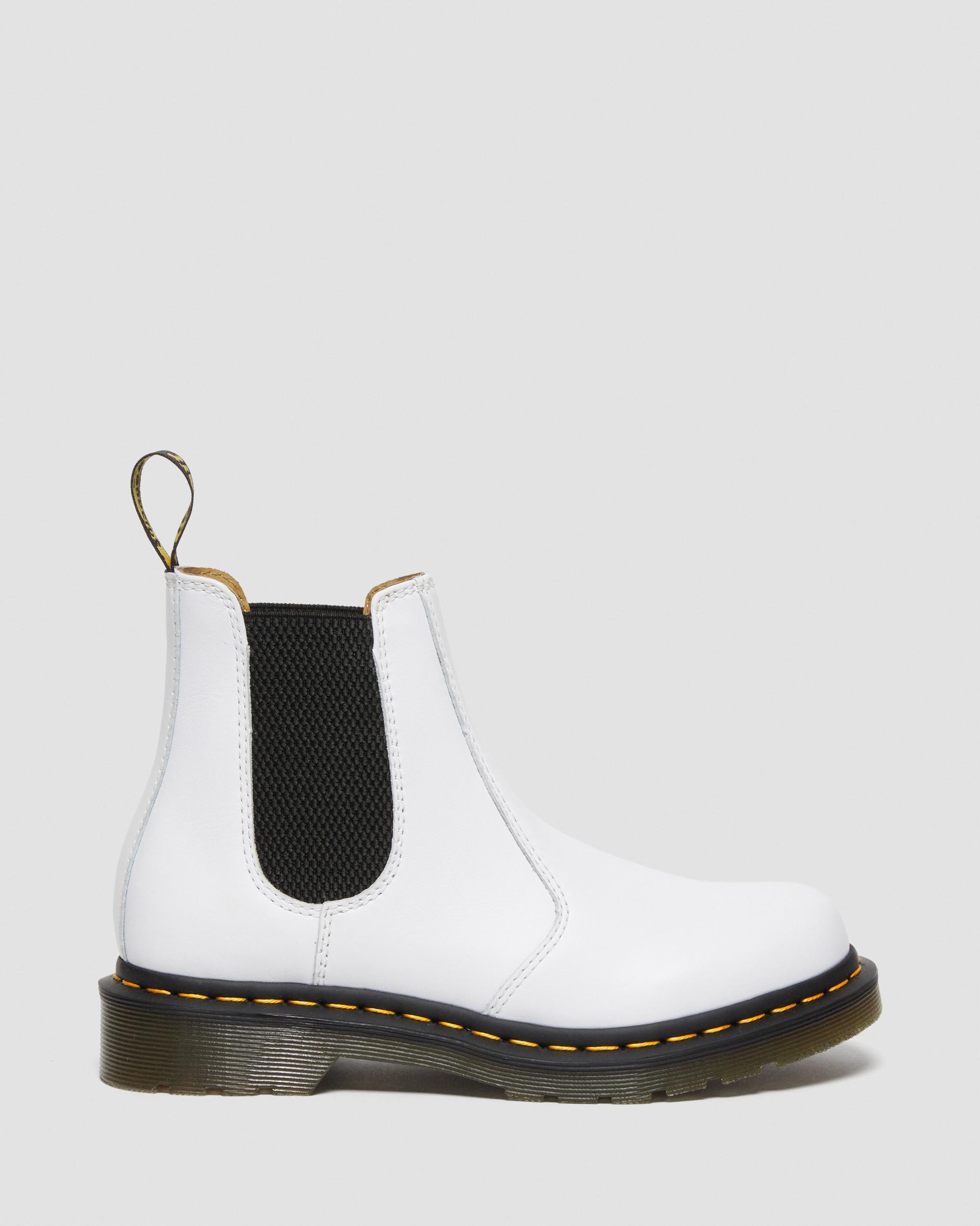 2976 Softy T Leather Chelsea Boots in White