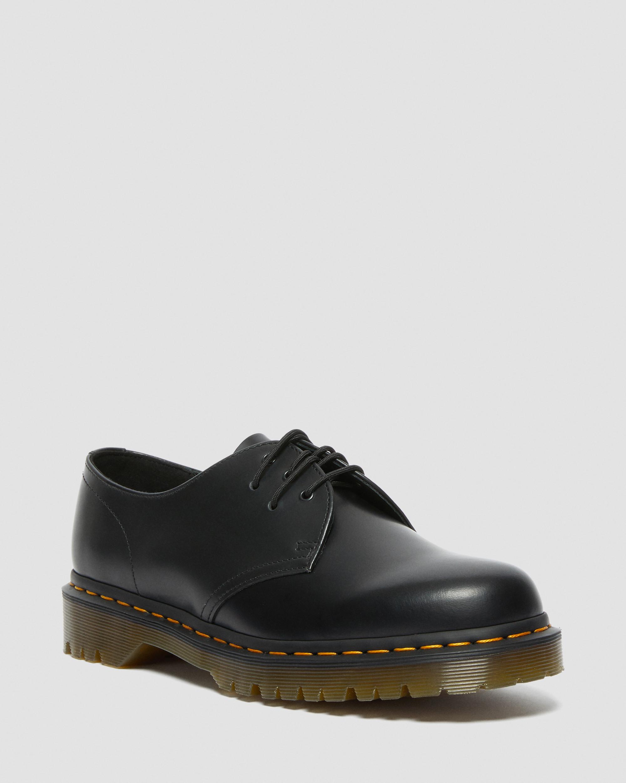 Dr.Martens 1461MONO オールブラック UK6 1461 Extreme Lace Polished Smooth Leather Shoes in BLACK | Dr