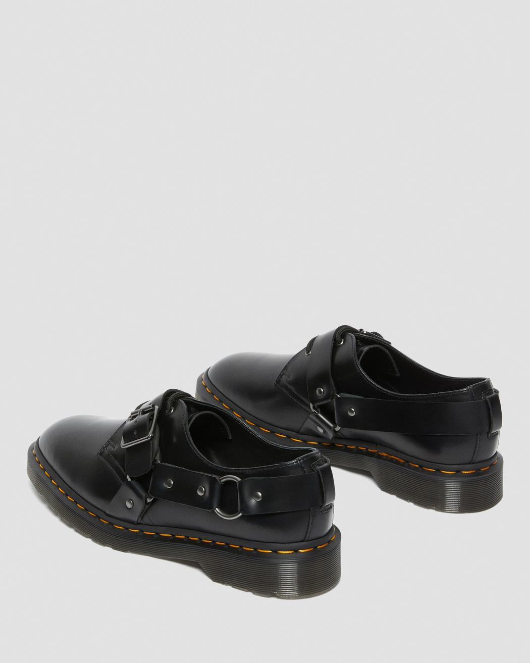 Henree Smooth Leather Buckle Shoes | Dr. Martens