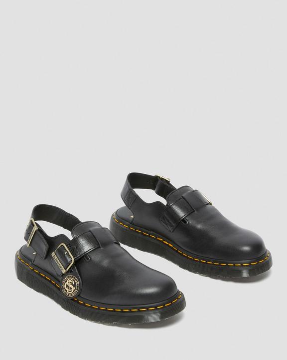 Jorge Made in England Leather Slingback MulesJorge Made in England Leather Slingback Mules Dr. Martens