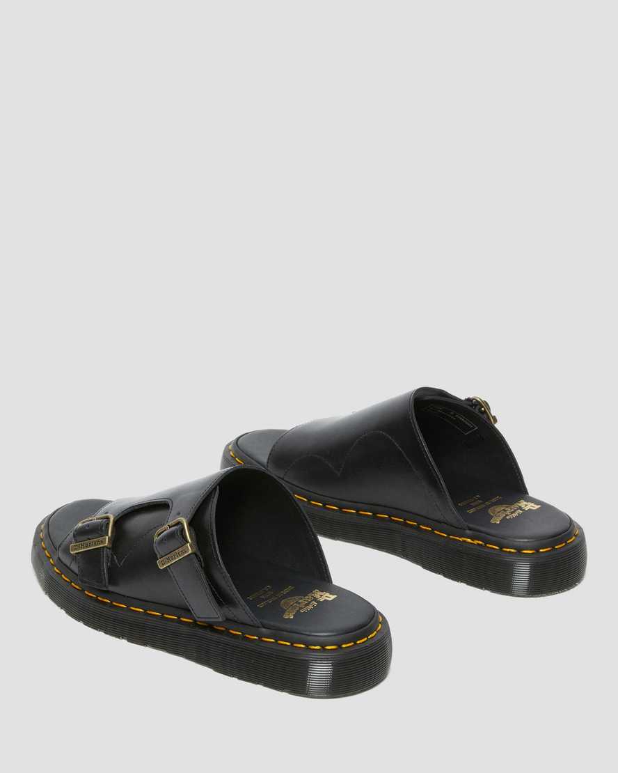 Dayne Made in England Leather Slide SandalsDayne Made in England Leather Slide Sandals | Dr Martens