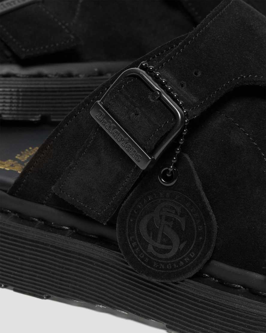 Dayne Made in England Suede Slide SandalsDayne Made in England Suede Slide Sandals | Dr Martens