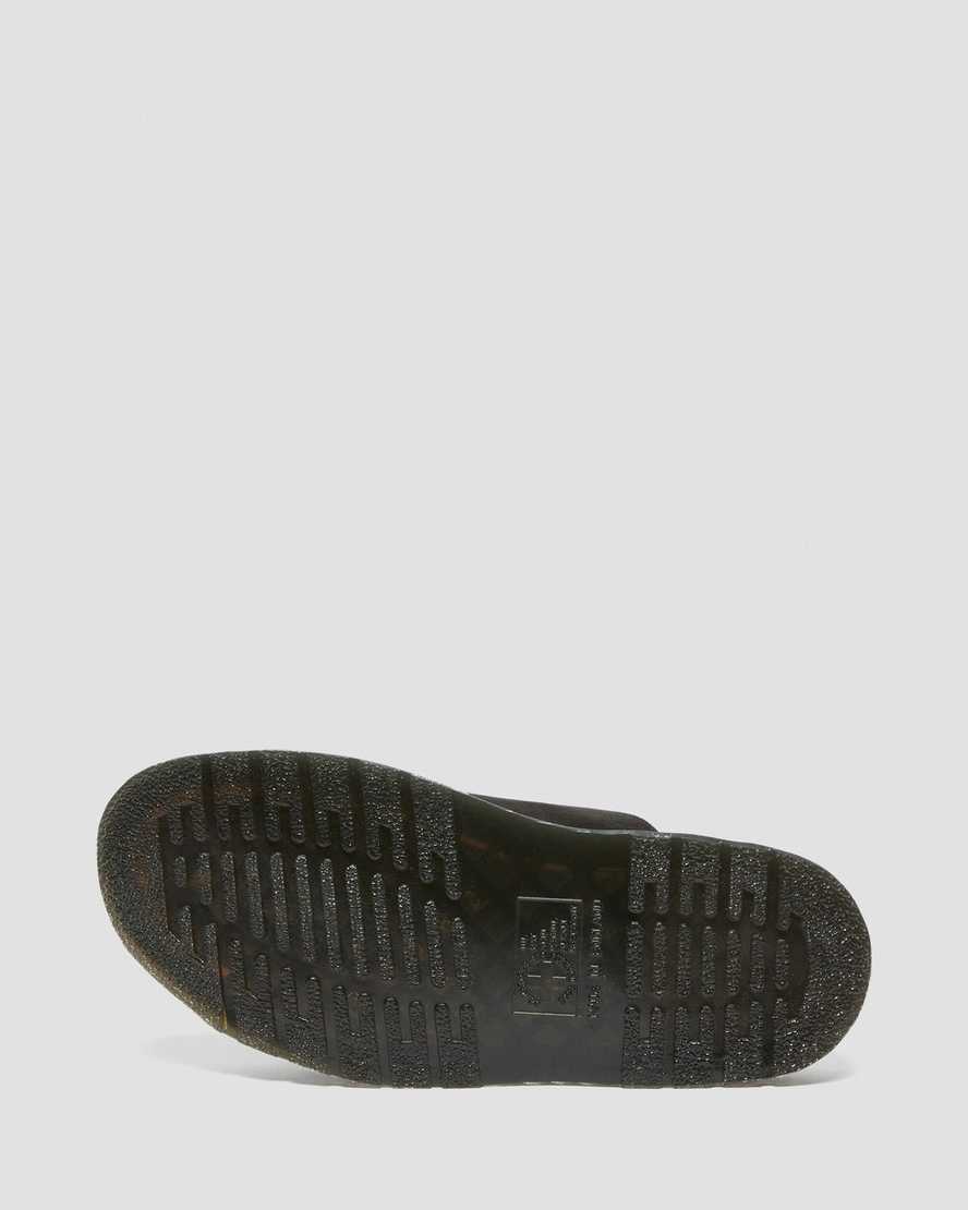 Dayne Made in England Slide sandaler i ruskindDayne Made in England Slide sandaler i ruskind Dr. Martens