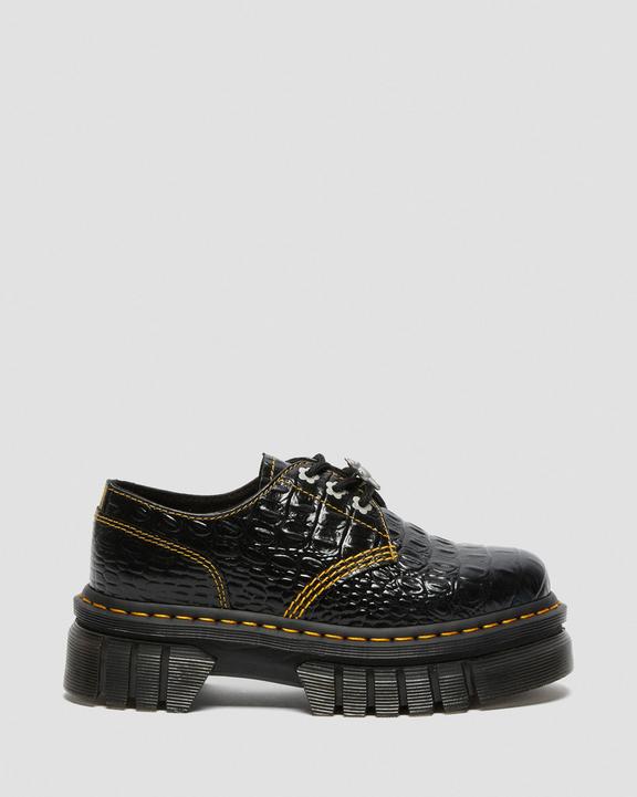Audrick Heaven by MJ Croc Shoes in Black | Dr. Martens Audrick Heaven by MJ Croc Shoes in Black | Dr. Martens