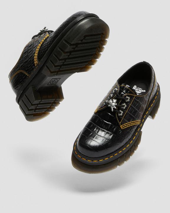 Audrick Heaven by MJ Croc Shoes in Black | Dr. Martens Audrick Heaven by MJ Croc Shoes in Black | Dr. Martens