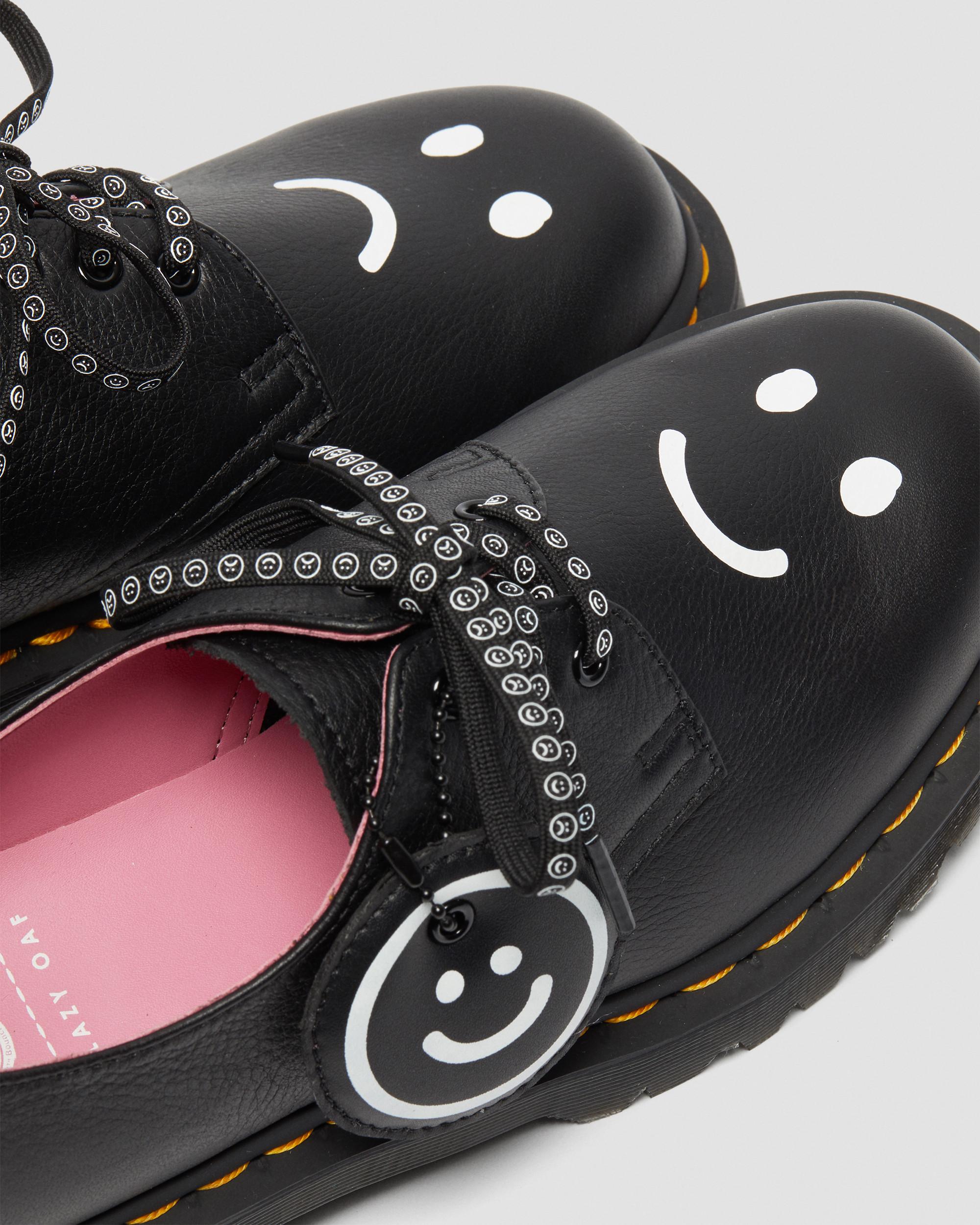 1461 Bex Lazy Oaf Leather Shoes​ in Black